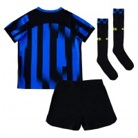 Camisa de time de futebol Inter Milan Replicas 1º Equipamento Infantil 2024-25 Manga Curta (+ Calças curtas)